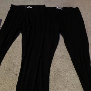 black leggings